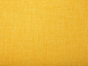 Poltrona em tecido amarelo LOKEN Beliani