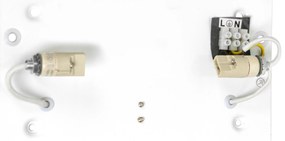 Candeeiro de parede moderno branco - Otan