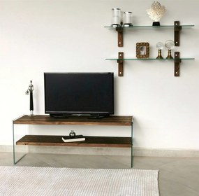 Unidade TV TV105 – Nogueira – 120x45x35 cm