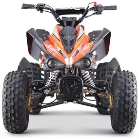 MINI MOTO 4 GASOLINA PARA CRIANÇAS  110cc PANTERA R8 automático com marcha atrás Laranja