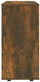 Móvel com rodas 60x35x75 cm derivados madeira carvalho fumado