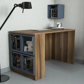 Secretária Box – Nogueira – 120x75x65 cm