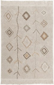 Tapete infantil lavável artesanal em algodão Kaarol