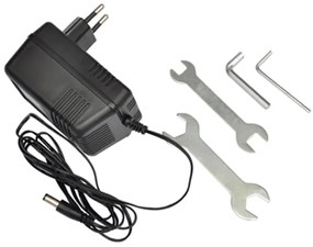 Trotinete/scooter elétrica com assento 120 W vermelho