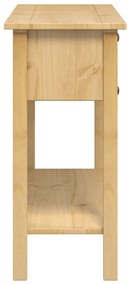 Mesa consola Corona 114x34,5x73 cm madeira de pinho maciça
