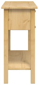 Mesa consola Corona 114x34,5x73 cm madeira de pinho maciça