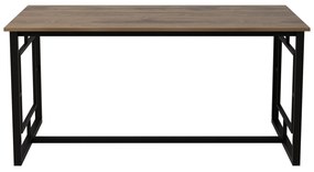 Mesa de Jantar Alin – Nogueira Preta – 160x76x90 cm