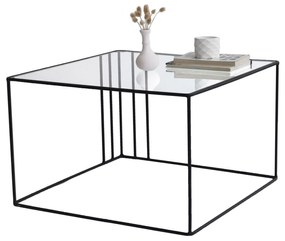 Mesa de Café Outline - Preto - 55cm x 36cm x 55cm