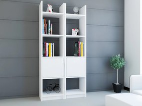 Estante Esbi – Branco – 66,2 cm x 150 cm x 29,5 cm