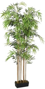 Árvore de bambu artificial 1605 folhas 180 cm verde
