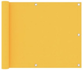 Tela de varanda 75x500 cm tecido Oxford amarelo