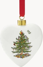 Ornamento de Natal Tree Puffed Heart