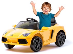 Lamborghini Roadster CARRO ELÉTRICO INFANTIL 12V AMARELO