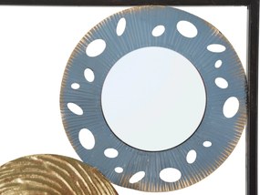 PAINEL DE PAREDE DE FERRO GLOTY RET.-B- CM 31X3X90 MULTICOLOR