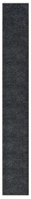 vidaXL Passadeira 60x500 cm polipropileno antracite