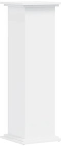 Suporte para plantas 33x33x100 cm derivados de madeira branco