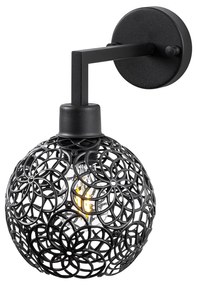 Candeeiro de Parede Hay – Preto – 17 x 27 x 30 cm