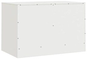 Móvel de TV 67x39x44 cm aço branco