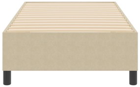 Cama Box Spring Verde Claro Cinza 80x200 cm Tecido De Cordão