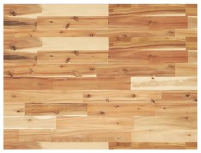 vidaXL Tampo de secretária 100x60x2 cm acácia maciça acabamento a óleo