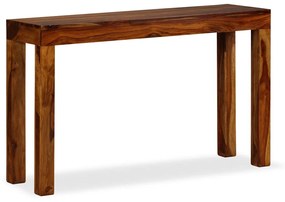 vidaXL Mesa consola 120x35x75 cm madeira de acácia maciça