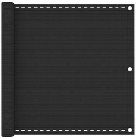 Tela varanda HDPE 90x400 cm antracite