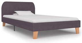 Estrutura de cama sem colchão 90x190 cm tecido