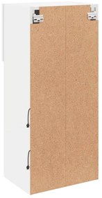 Móvel de TV com luzes LED 40,5x30x90 cm branco