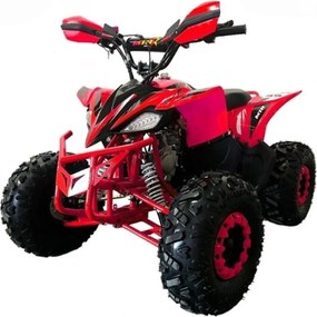 MINI MOTO 4 INFANTIL GASOLINA 125cc MTR KF8 VERMELHA