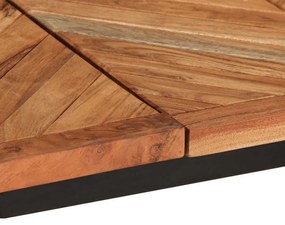 Mesa de jantar 180x90x75 cm madeira de acácia maciça