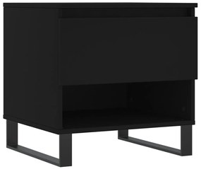 Mesa de centro 50x46x50 derivados de madeira preto