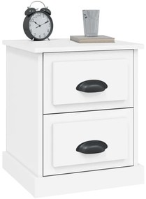 Mesa de cabeceira 39x39x47,5 cm derivados de madeira branco