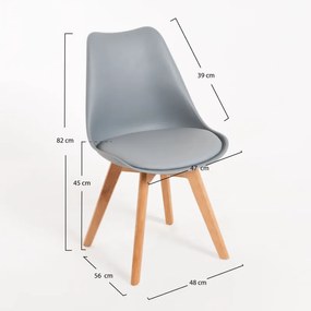 Cadeira Synk Pro - Cinza claro