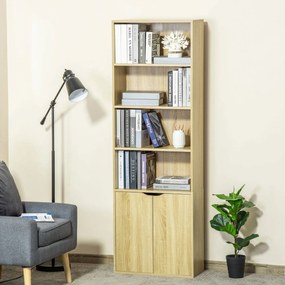Estante Elle - Carvalho - Design Moderno