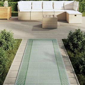 Tapete de exterior 80x250 cm ARAKIL PP verde