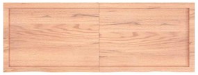 Prateleira de parede 140x50x(2-4) cm carvalho tratado castanho