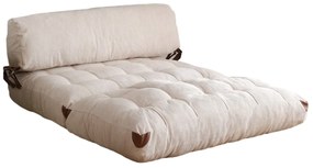 Sofá-Cama 2 Lugares Fold – Branco – 120x79x75 cm