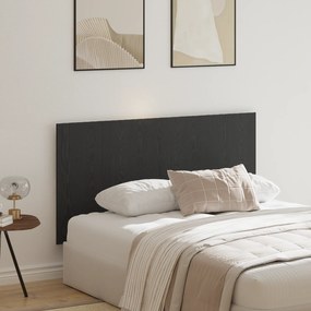 Cabeceira vidaXL em Preto Carvalho 160x1,5x80 cm em Madeira de Engenharia