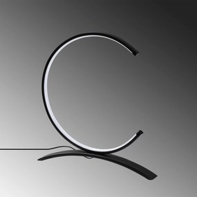 Candeeiro de Mesa Moon – Preto – 35 x 34 x 4 cm