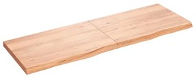 Prateleira de parede 180x60x(2-6) cm carvalho tratado castanho