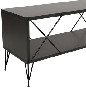 Móvel TV Street – Antracite – 120x40x30 cm