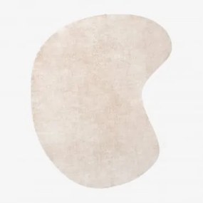 Alfombra Irregular 250x290 Cm Em Algodão Francine Beige Creme - Sklum