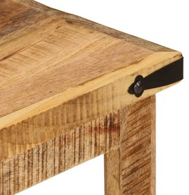 Mesa consola 100x30x75 cm madeira de mangueira maciça