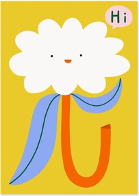 Póster Hi Flower 01