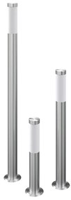 RVS Candeeiro de pé E27 230V, 3 pçs