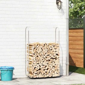 Suporte para lenha 100x25x150 cm aço galvanizado