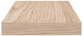 Prateleiras flutuantes 2 pcs 80x23,5x4 cm derivados de madeira