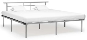 vidaXL Estrutura de cama metal 180x200 cm cinzento