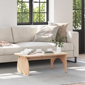 vidaXL Mesa de centro Natural 80 x 50 x 31 cm
