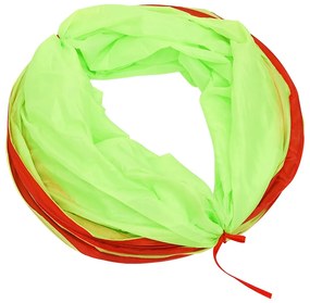 Túnel de brincar infantil 175 cm poliéster verde